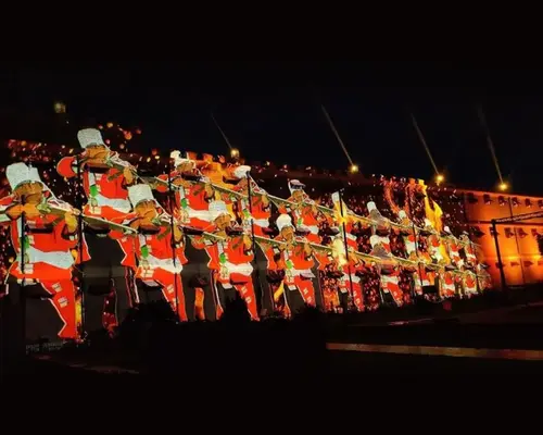 Sound And Light Show at cellular jail